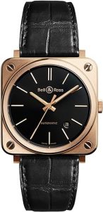 Montre Bell And Ross: Bell & Ross BR S-92 Or rose BRS92-BL-PG/SCR